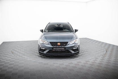 Forreste splitter V.6 Seat Leon Cupra / FR Mk3 FL