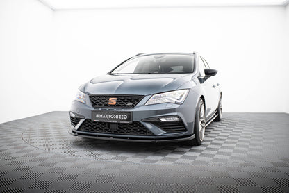 Forreste splitter V.6 Seat Leon Cupra / FR Mk3 FL