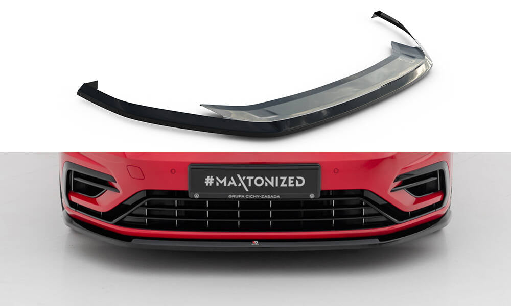 Forreste splitter V.6 Volkswagen Golf R / R-Line Mk7 Facelift