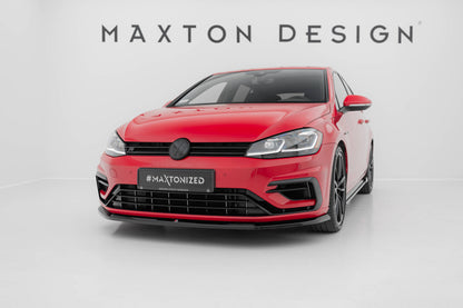 Forreste splitter V.6 Volkswagen Golf R / R-Line Mk7 Facelift