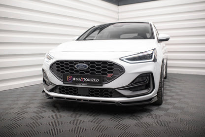 Forreste splitter V.7 Ford Focus ST / ST-Line Mk4 Facelift