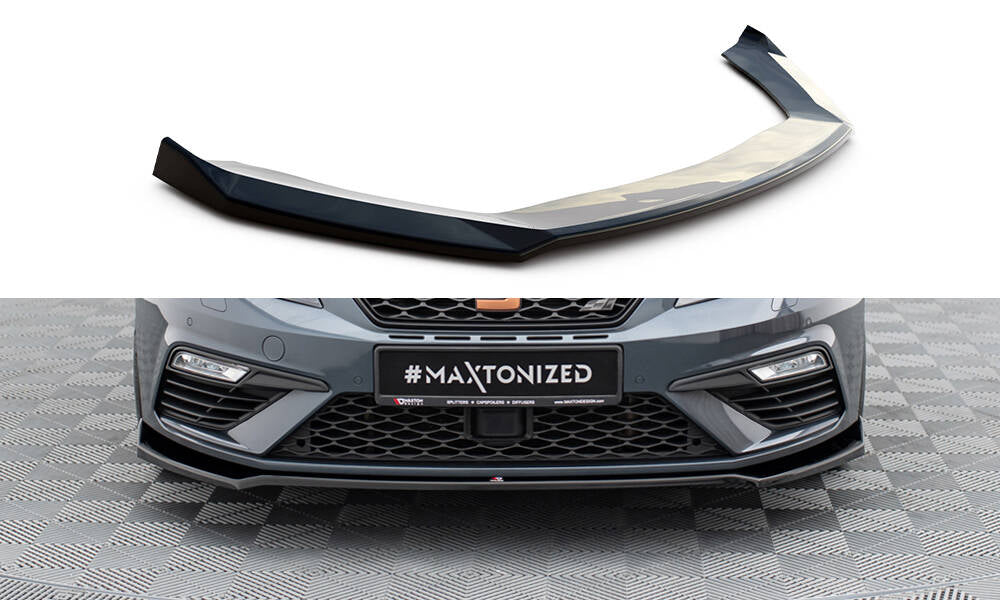 Forreste splitter V.7 Seat Leon Cupra / FR Mk3 FL