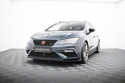 Forreste splitter V.7 Seat Leon Cupra / FR Mk3 FL