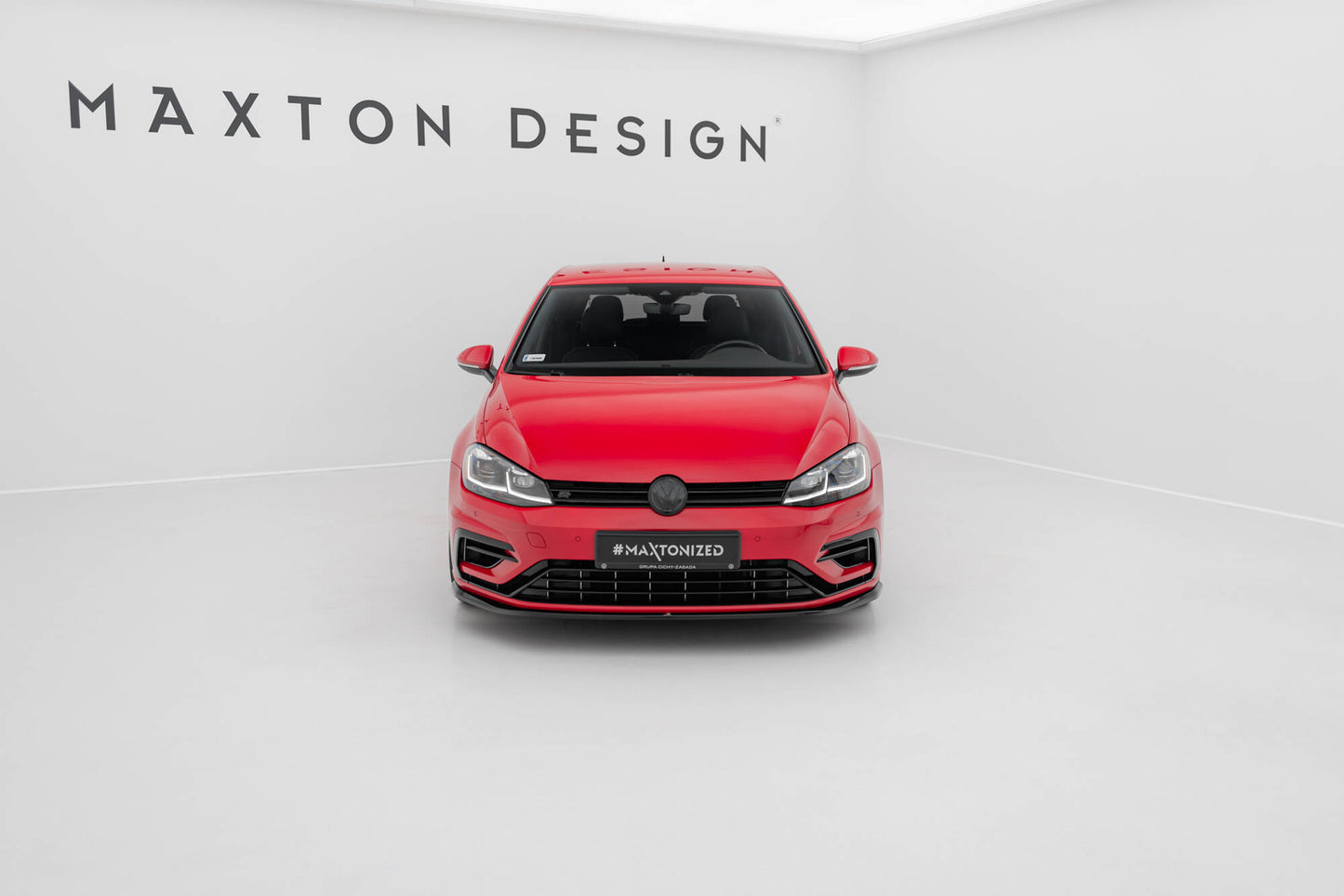 Forreste splitter V.7 Volkswagen Golf R / R-Line Mk7 Facelift