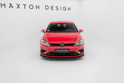 Forreste splitter V.9 Volkswagen Golf R / R-Line Mk7 Facelift