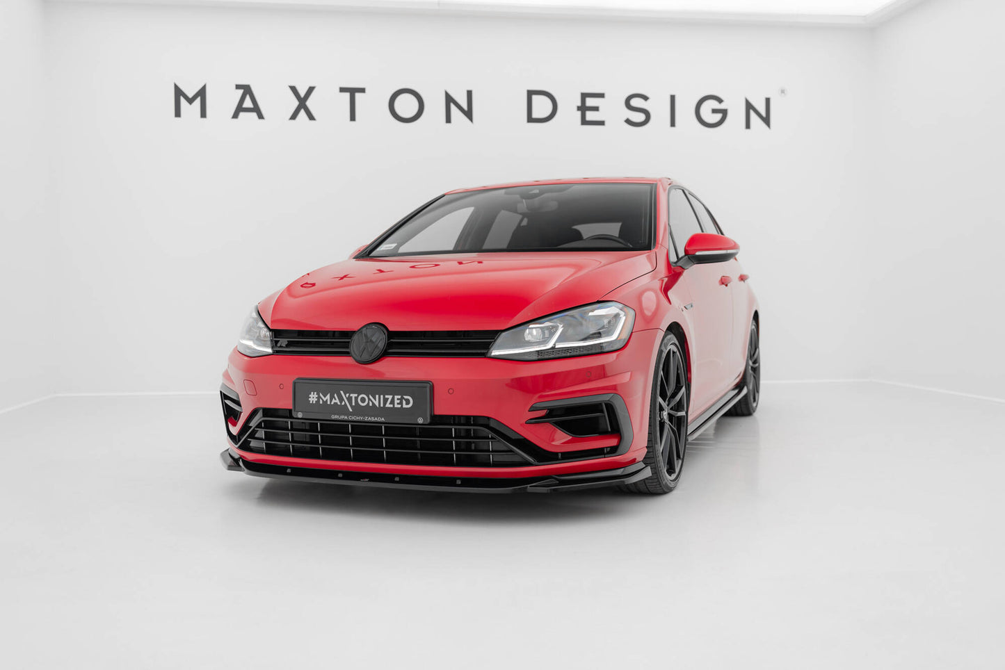 Forreste splitter V.9 Volkswagen Golf R / R-Line Mk7 Facelift