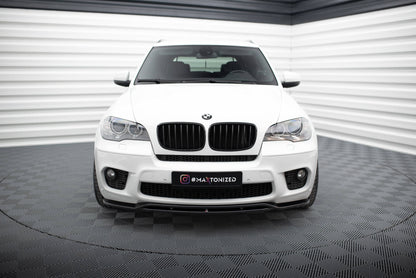 Forreste splitter til BMW X50 E70 Facelift M-pack