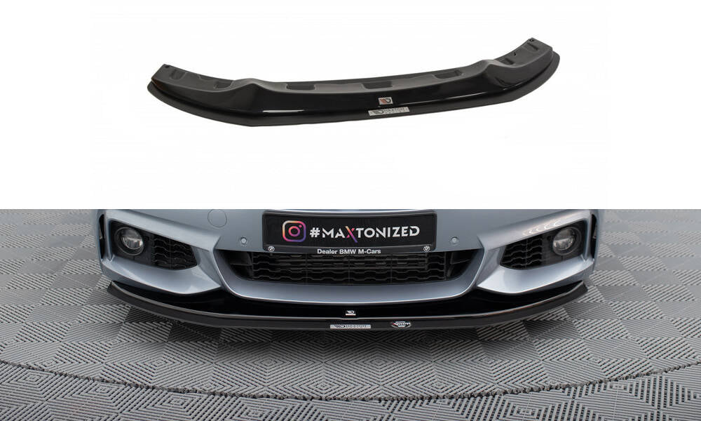Forreste splitter Hybrid  til BMW 4 Coupe / Gran Coupe / Cabrio M-Pack F32 / F36 / F33