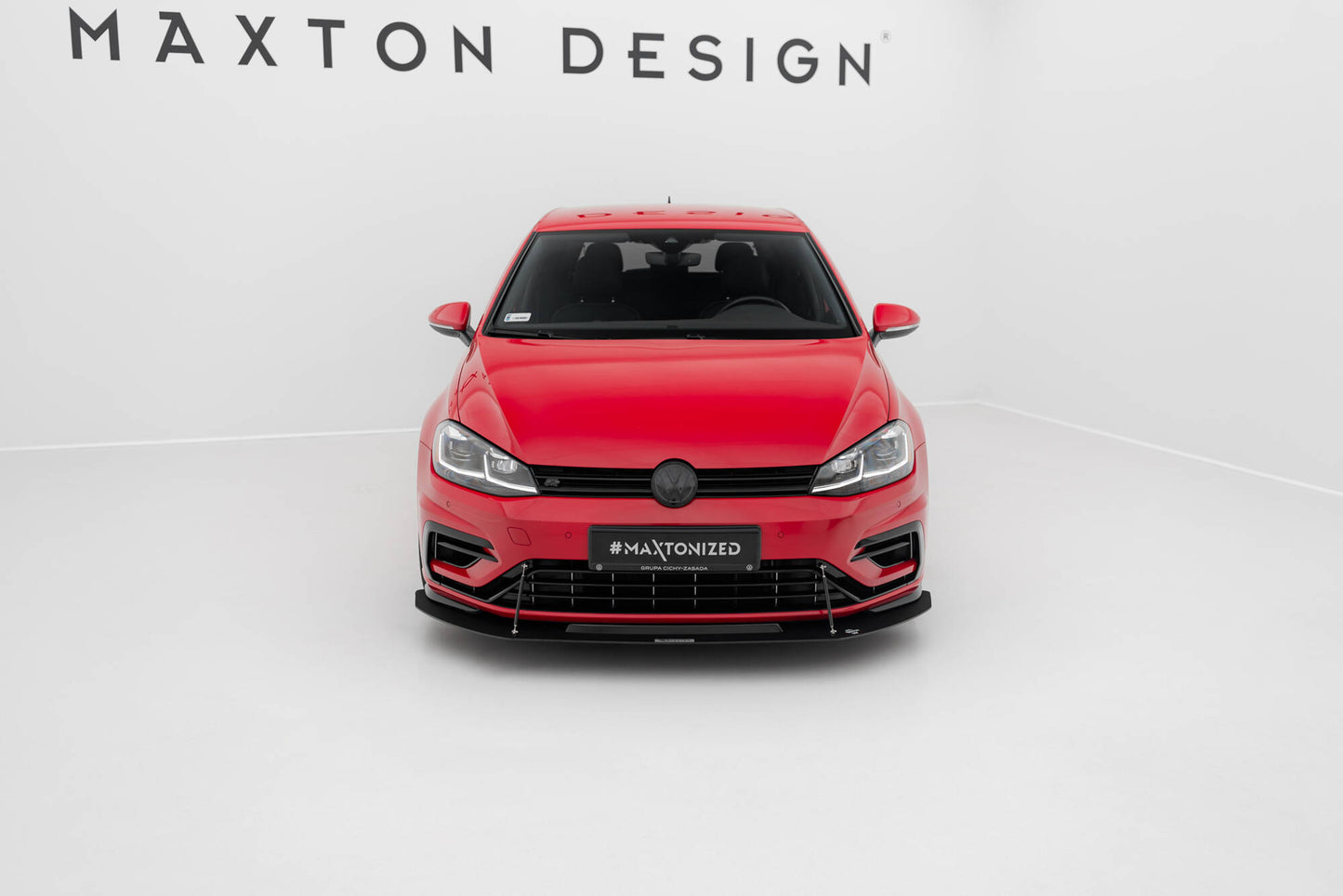 Forreste splitter Hybrid  Racing VW Golf 7 R / R-Line Facelift