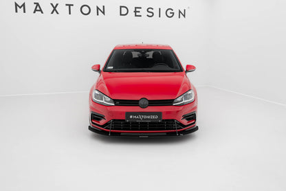 Forreste splitter Hybrid  Racing VW Golf 7 R / R-Line Facelift