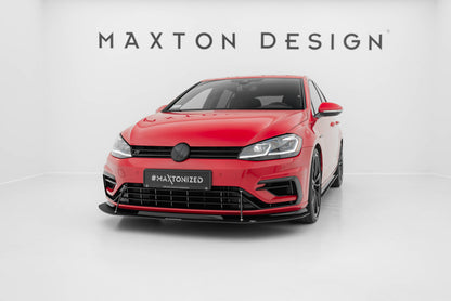 Forreste splitter Hybrid  Racing VW Golf 7 R / R-Line Facelift