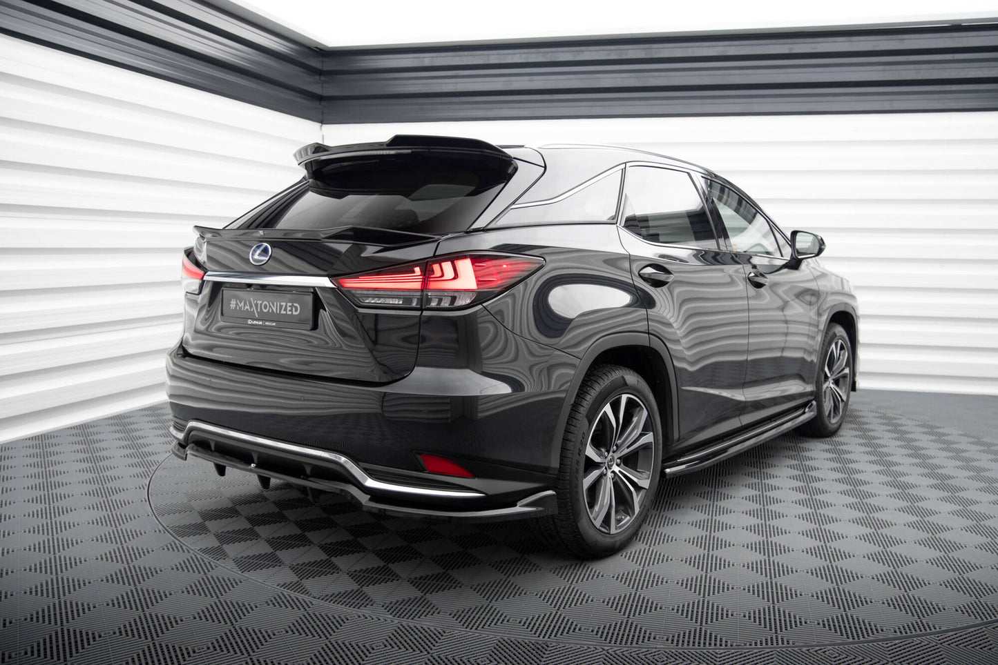 Nedre Spoiler cap 3D Lexus RX Mk4 Facelift