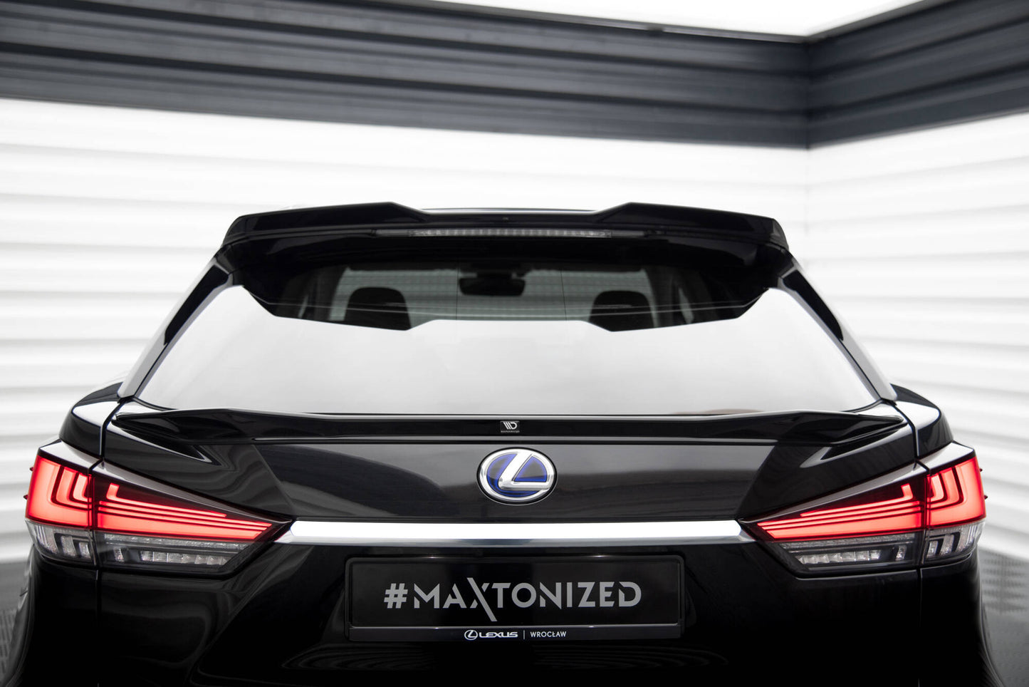 Nedre Spoiler cap 3D Lexus RX Mk4 Facelift