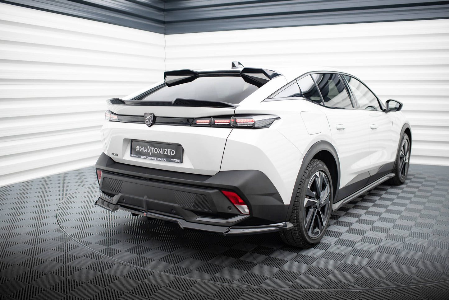 Nedre Spoiler cap 3D Peugeot 408 Mk1