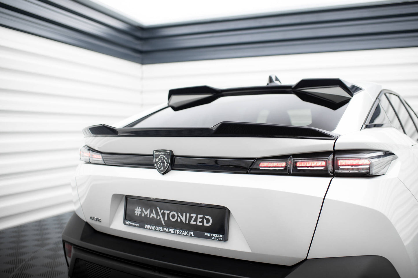 Nedre Spoiler cap 3D Peugeot 408 Mk1