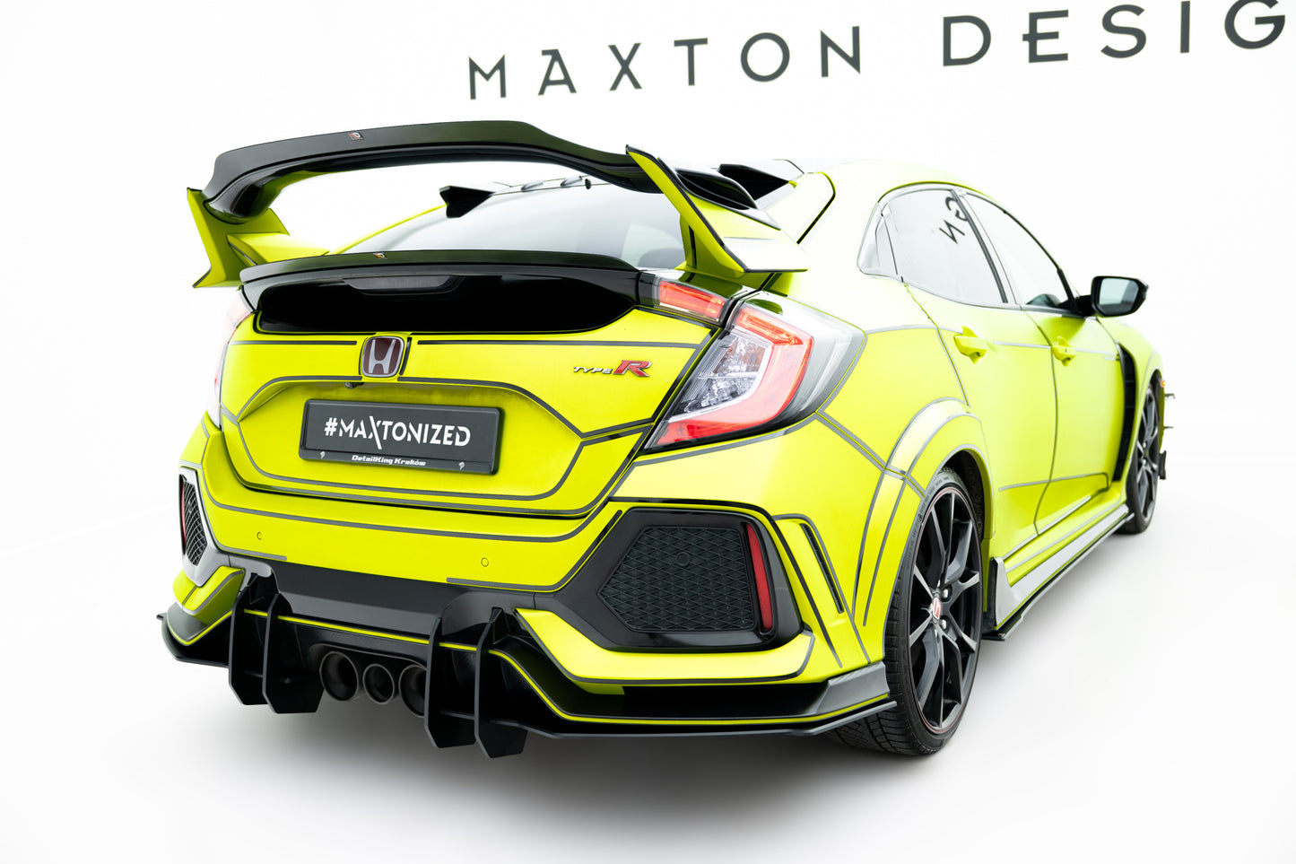 Nedre Spoiler cap Honda Civic Type-R Mk10 / Mk10 Facelift