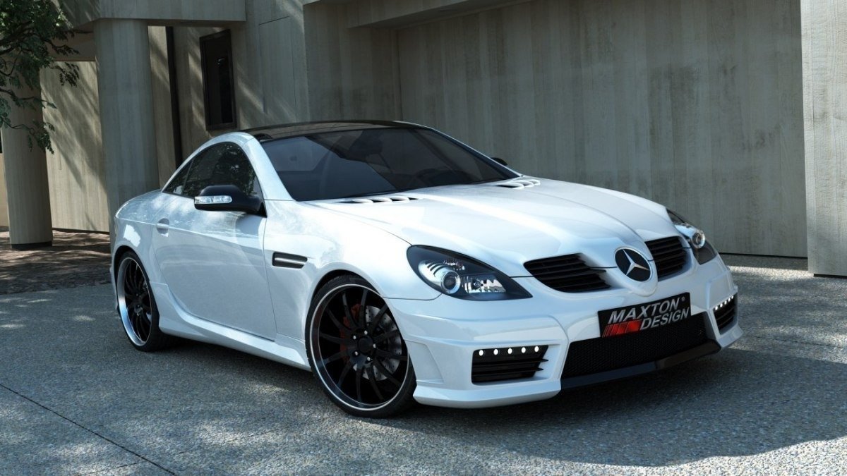 Side kofanger MERCEDES SLK R171  Gitter til venstre og højre