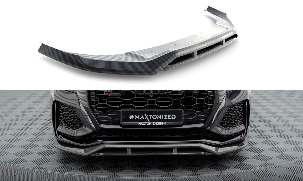 Forreste splitter Prepreg kulfiber Audi RSQ8 Mk1