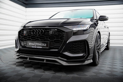 Forreste splitter Prepreg kulfiber Audi RSQ8 Mk1
