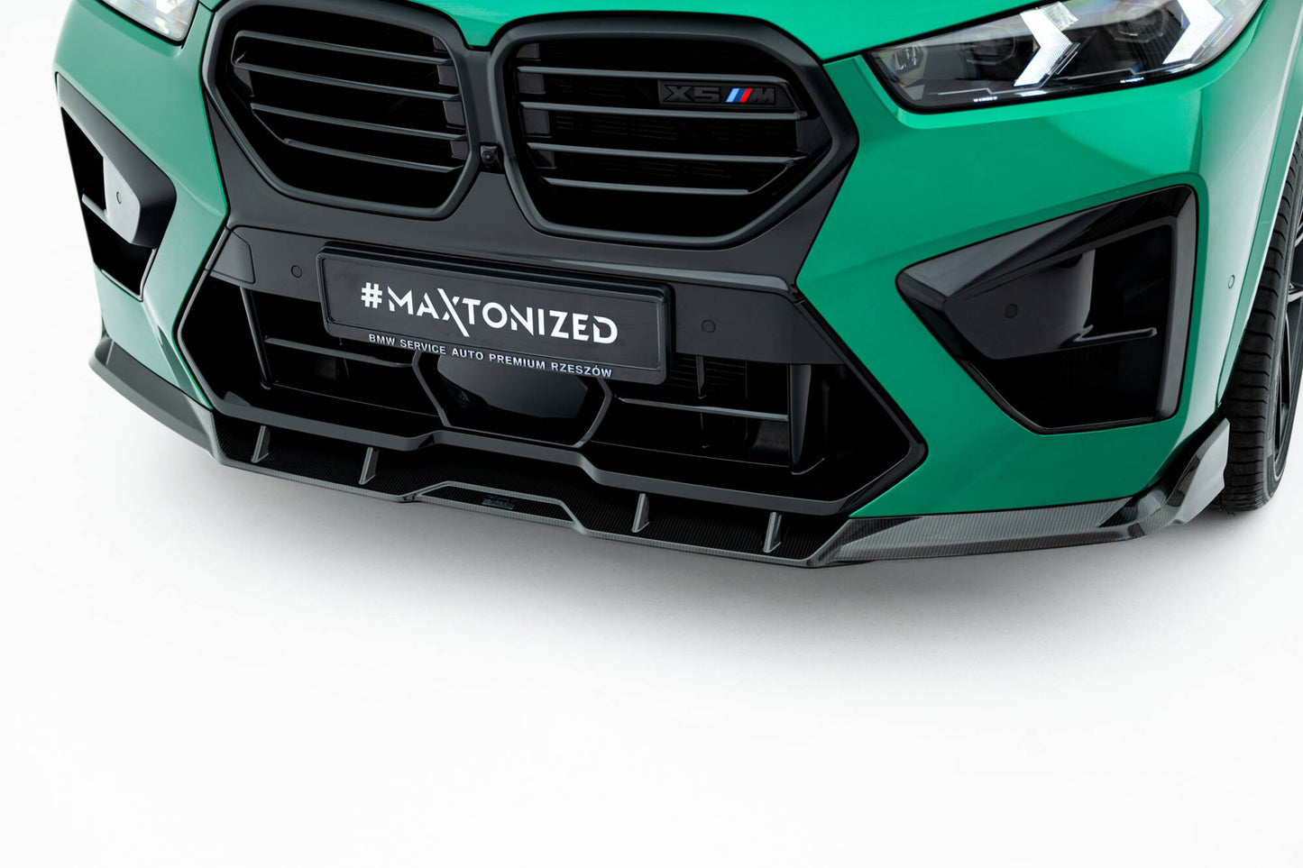 Forreste splitter Prepreg kulfiber BMW X5 M F95 Facelift