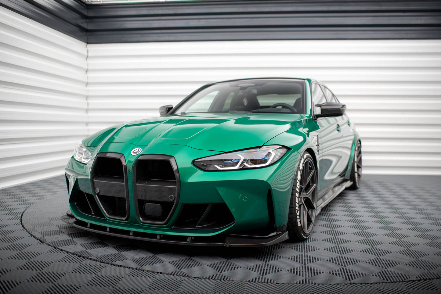 Forreste splitter Prepreg kulfiber V.1 BMW M3 Sedan / Touring G80 / G81