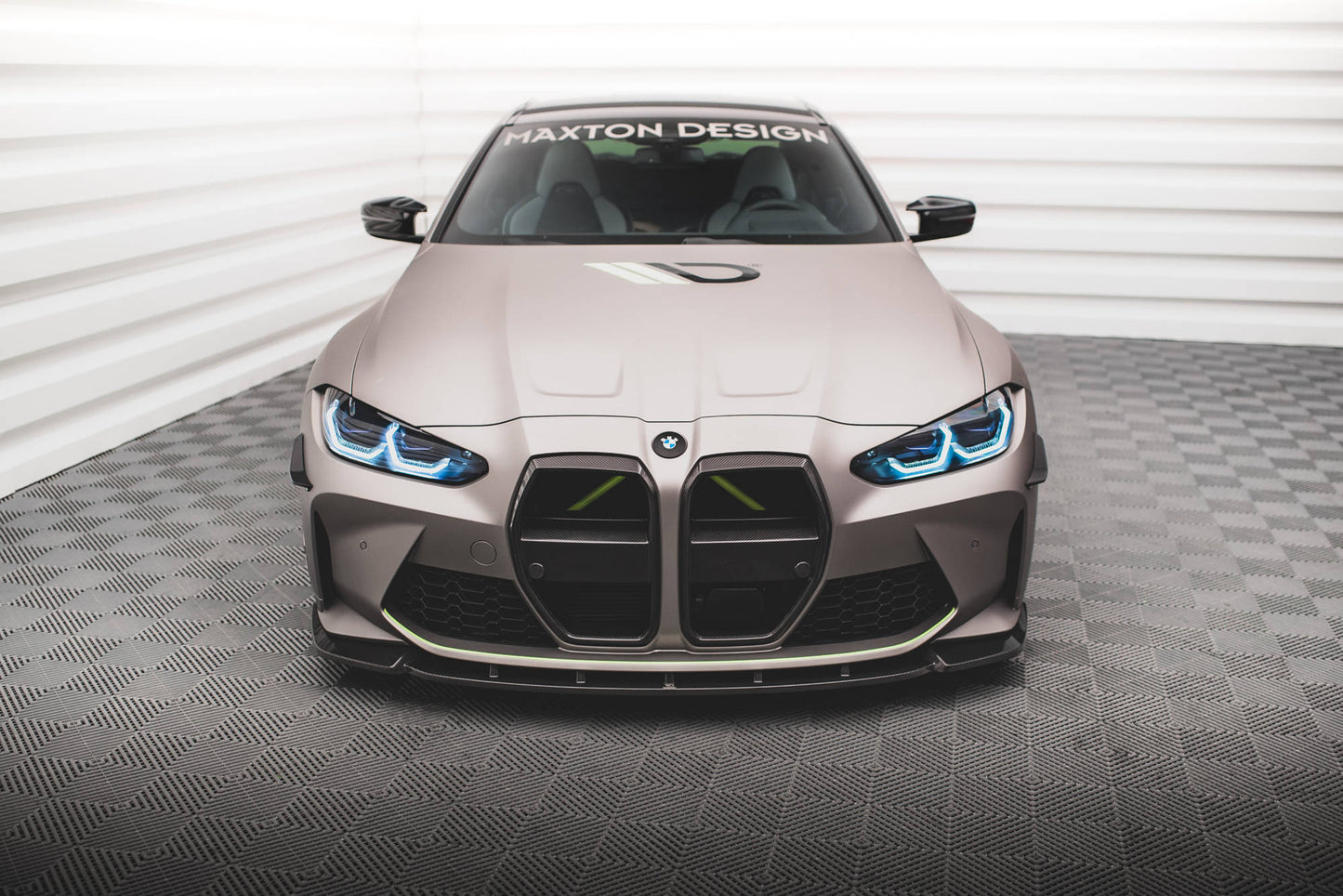 Forreste splitter Prepreg kulfiber V.1 BMW M4 G82 / G82 Facelift