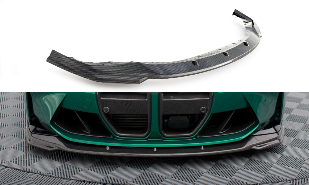 Forreste splitter Prepreg kulfiber V.2 BMW M3 Sedan / Touring G80 / G81