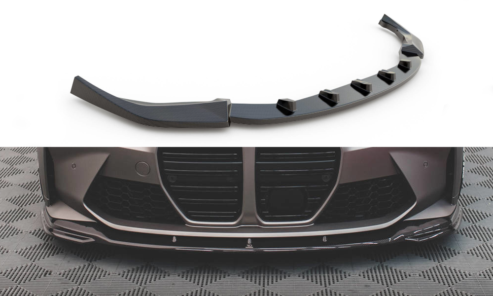 Forreste splitter Prepreg kulfiber V.2 BMW M4 G82 / G82 Facelift