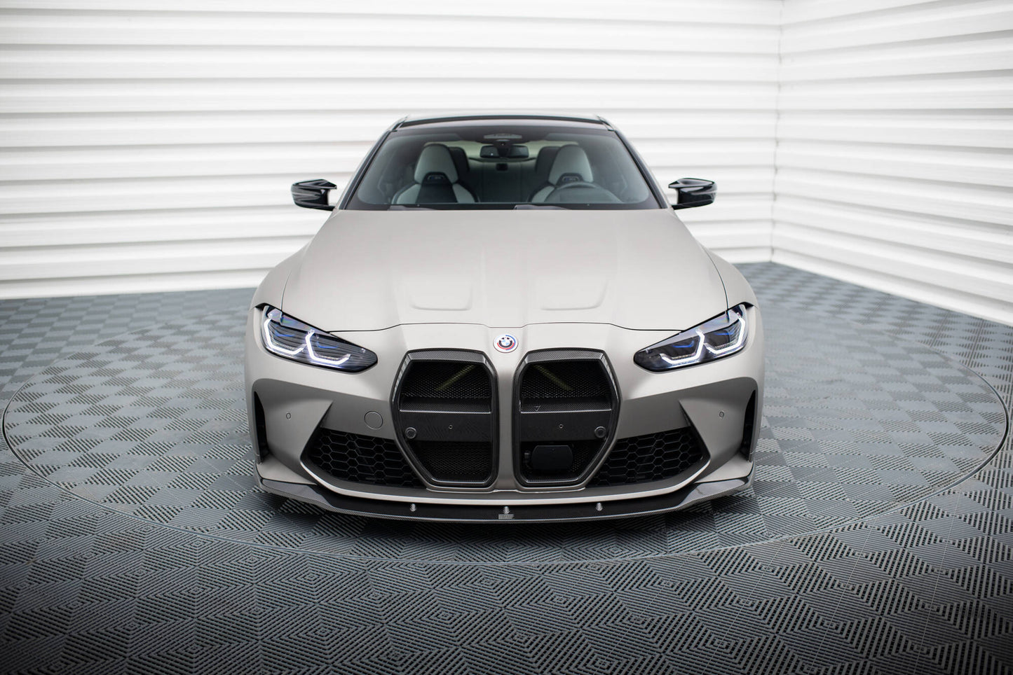 Forreste splitter Prepreg kulfiber V.3 BMW M4 G82 / M3 G80