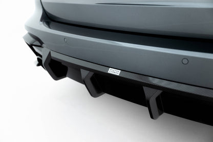 Prepreg kulfiber Bagerste diffuser Audi RS6 C8 (version without towbar)