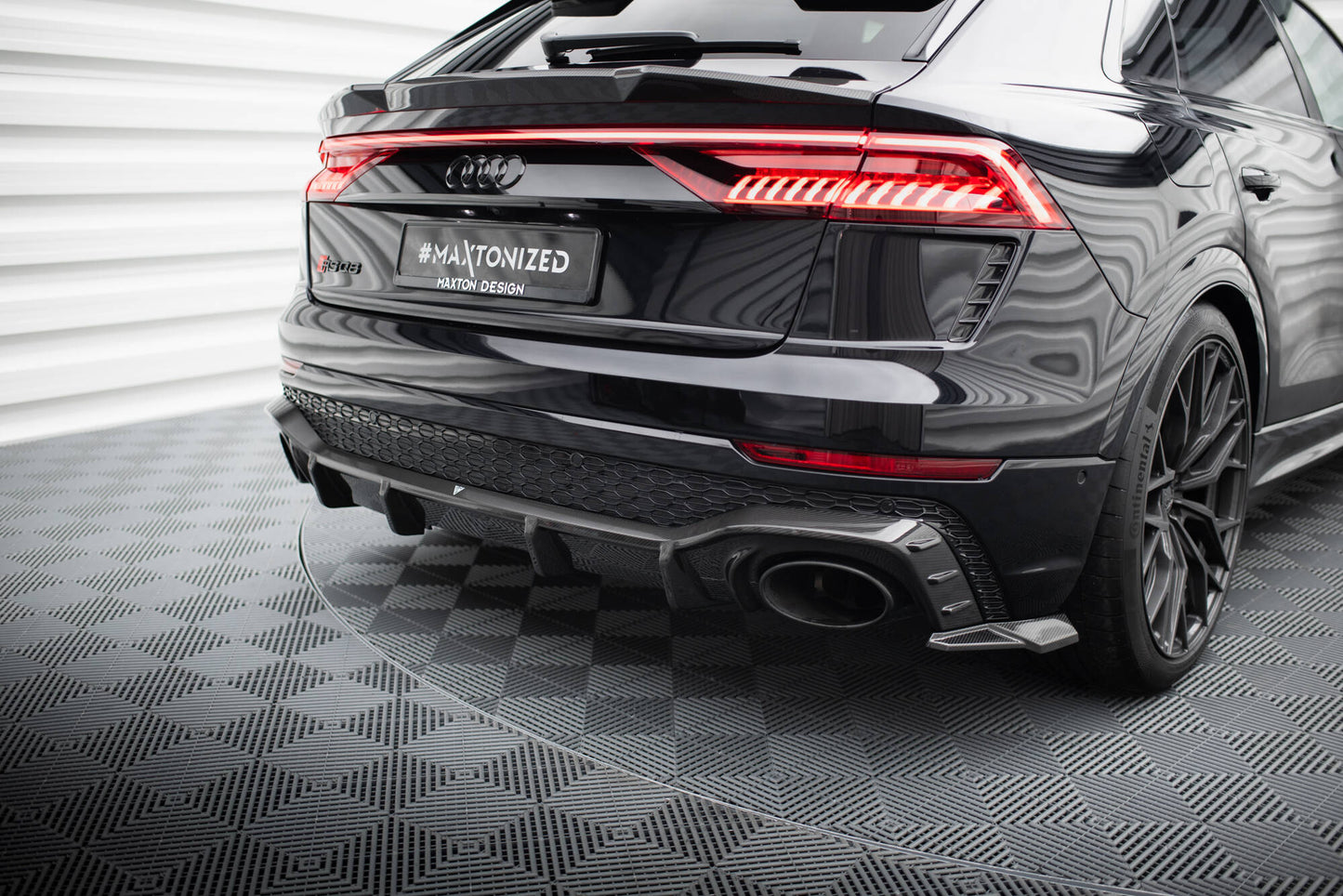 Prepreg kulfiber Bagerste diffuser Audi RSQ8 Mk1