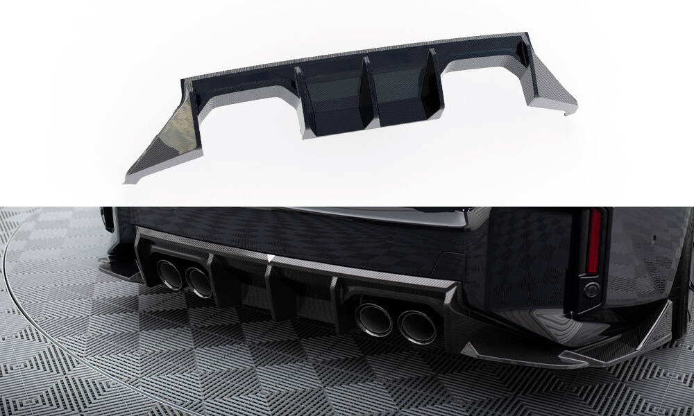 Prepreg kulfiber Bagerste diffuser BMW M2 G87