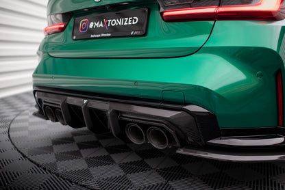 Prepreg kulfiber Bagerste diffuser BMW M3 Sedan / Touring G80 / G81