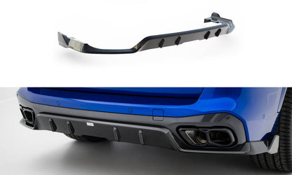 Prepreg kulfiber Bagerste diffuser BMW X5 M-Pack G05 Facelift