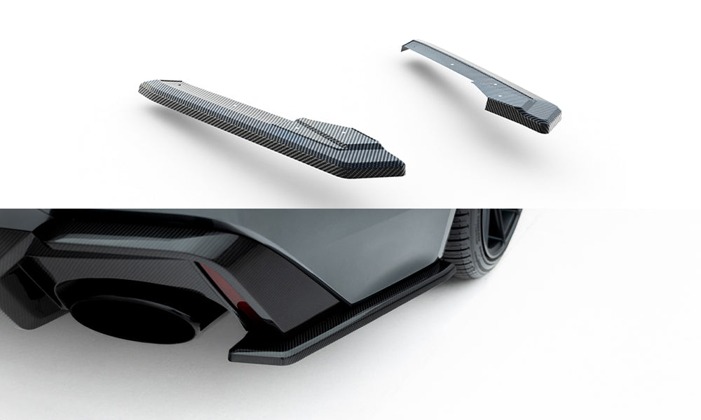 Bagerste sidesplitter Prepreg kulfiber Audi RS7 C8