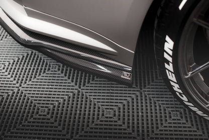 Bagerste sidesplitter Prepreg kulfiber BMW M4 G82 / G82 Facelift