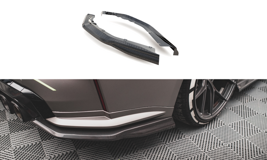 Bagerste sidesplitter Prepreg kulfiber BMW M4 G82 / G82 Facelift