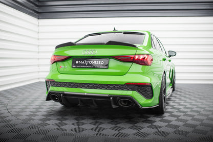 Bagerste sidesplitter Prepreg kulfiber V.2 Audi RS3 Sedan 8Y