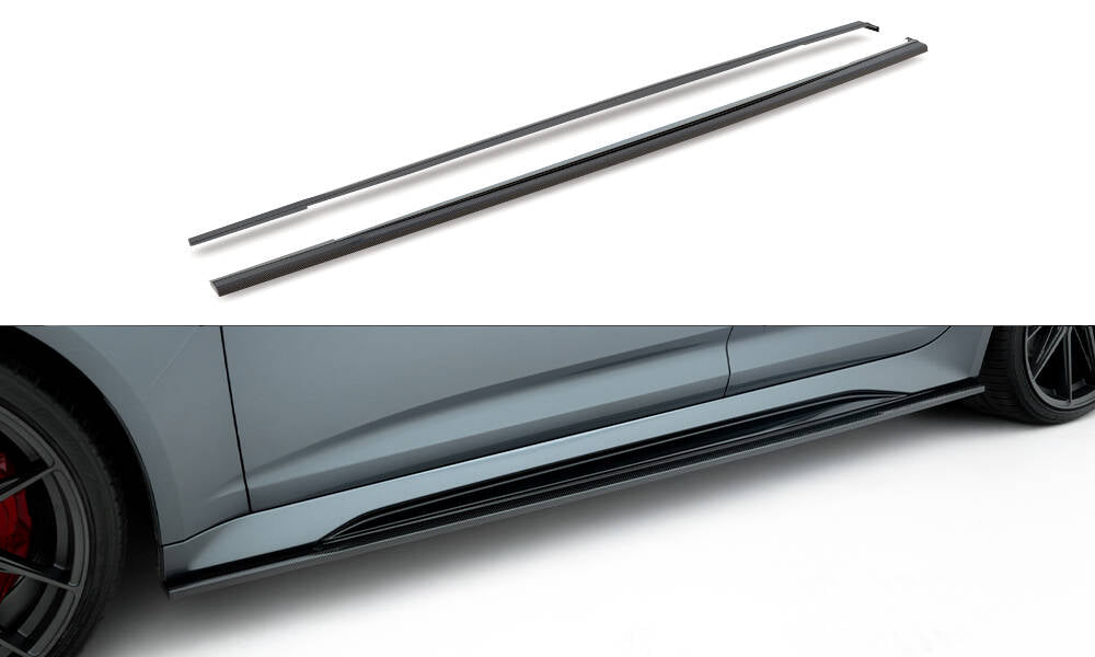 Sideskørter Prepreg kulfiber Audi RS6 C8