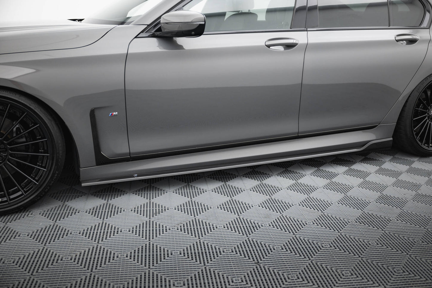 Sideskørter Prepreg kulfiber BMW 7 M-Pack G11 Facelift