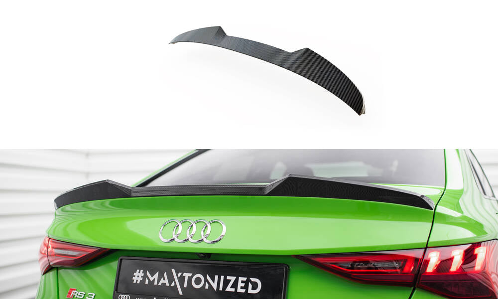 Spoiler bagklap Prepreg kulfiber Audi RS3 Sedan 8Y