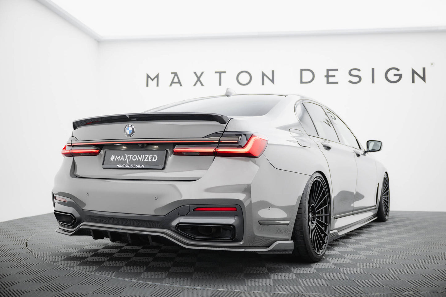 Spoiler bagklap Prepreg kulfiber BMW 7 G11 / G11 Facelift