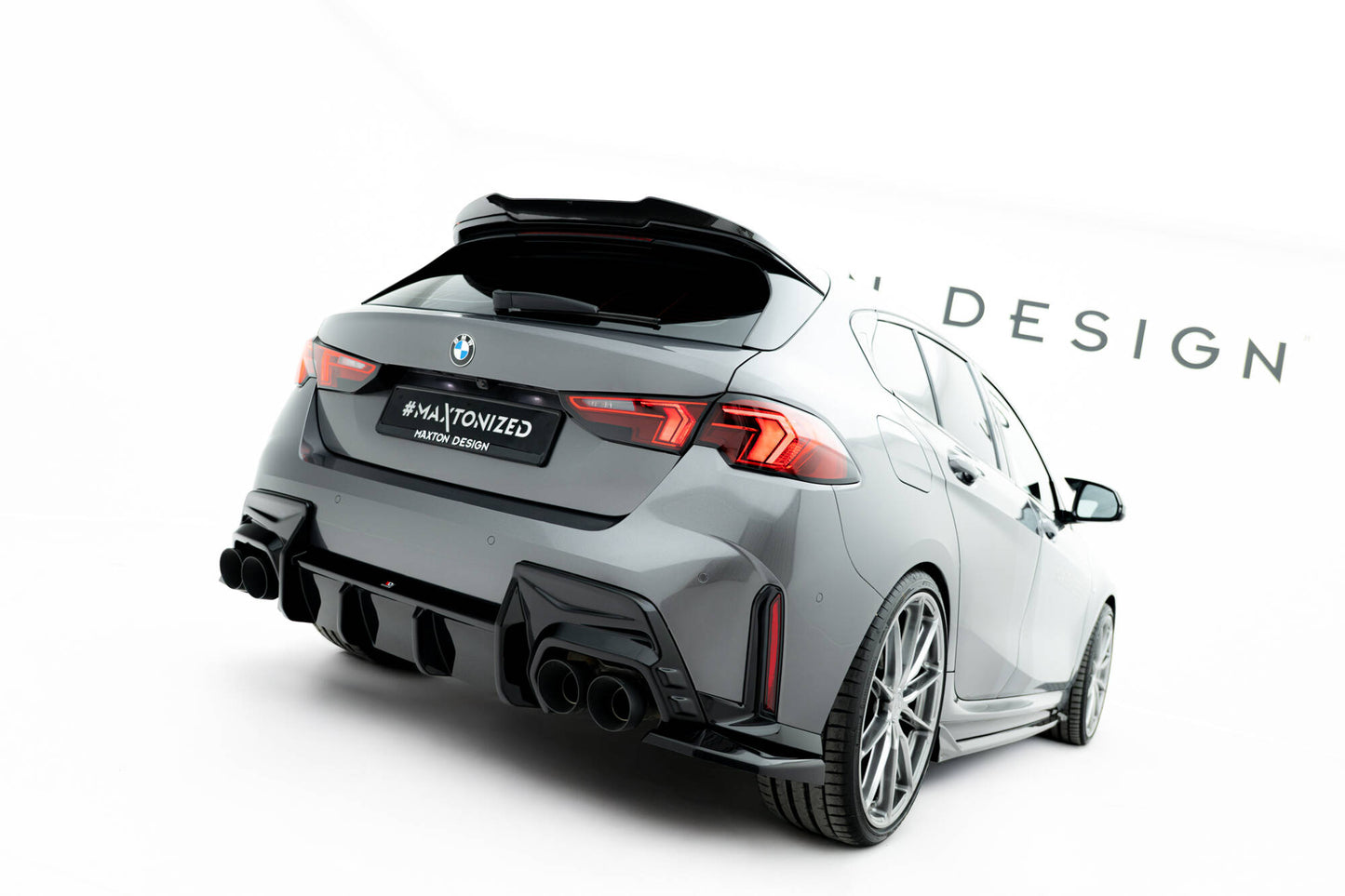 Spoiler bagklap Prepreg kulfiber BMW M135i / M-Pack F70