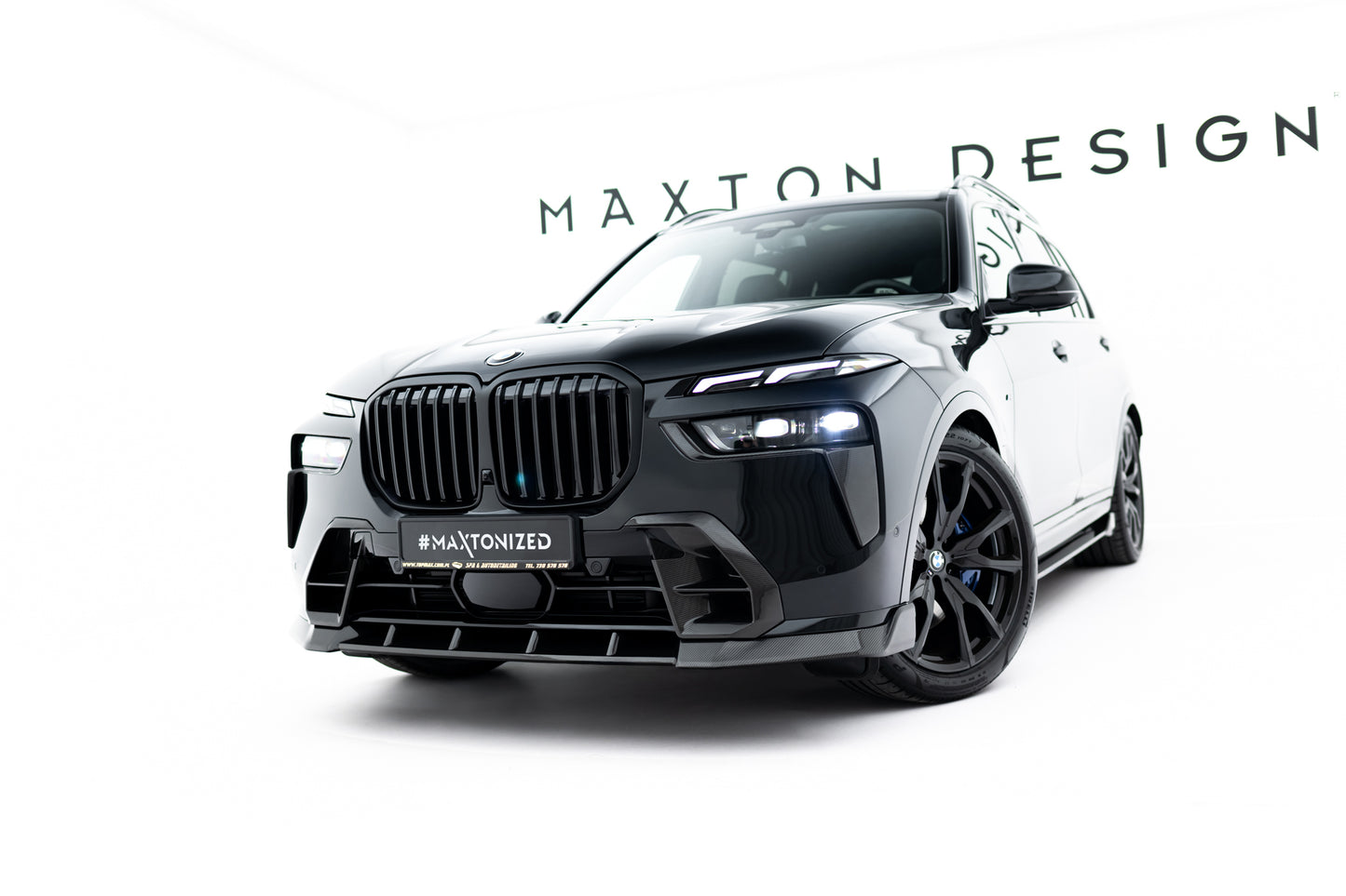 Prepreg Carbon Forkofanger Side udluftninger BMW X7 M-Pack G07 Facelift