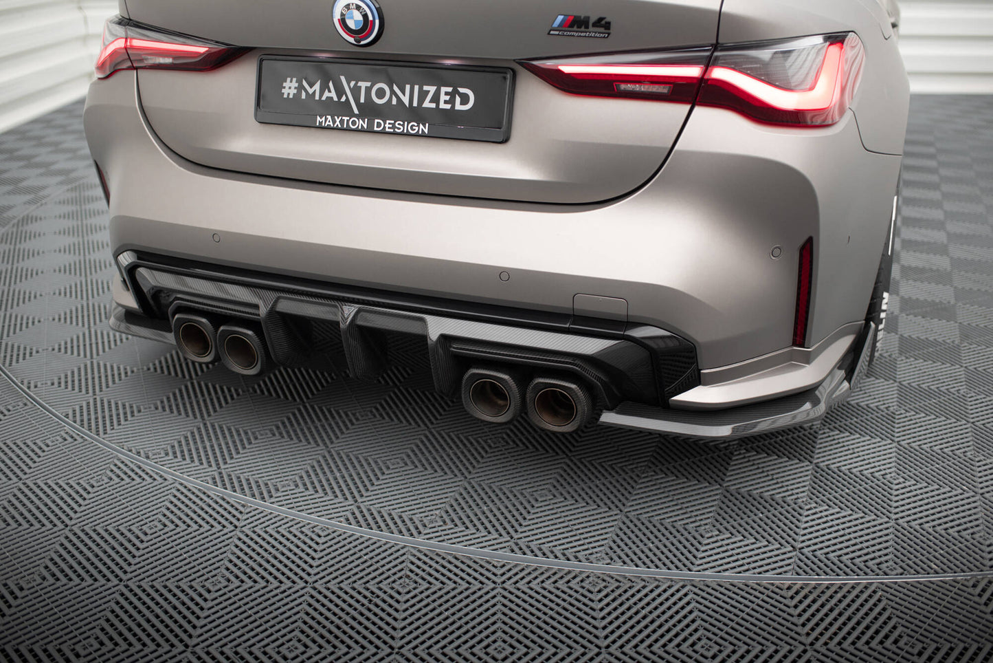 Prepreg Carbon Bagerste Flaps BMW M4 G82 / G82 Facelift