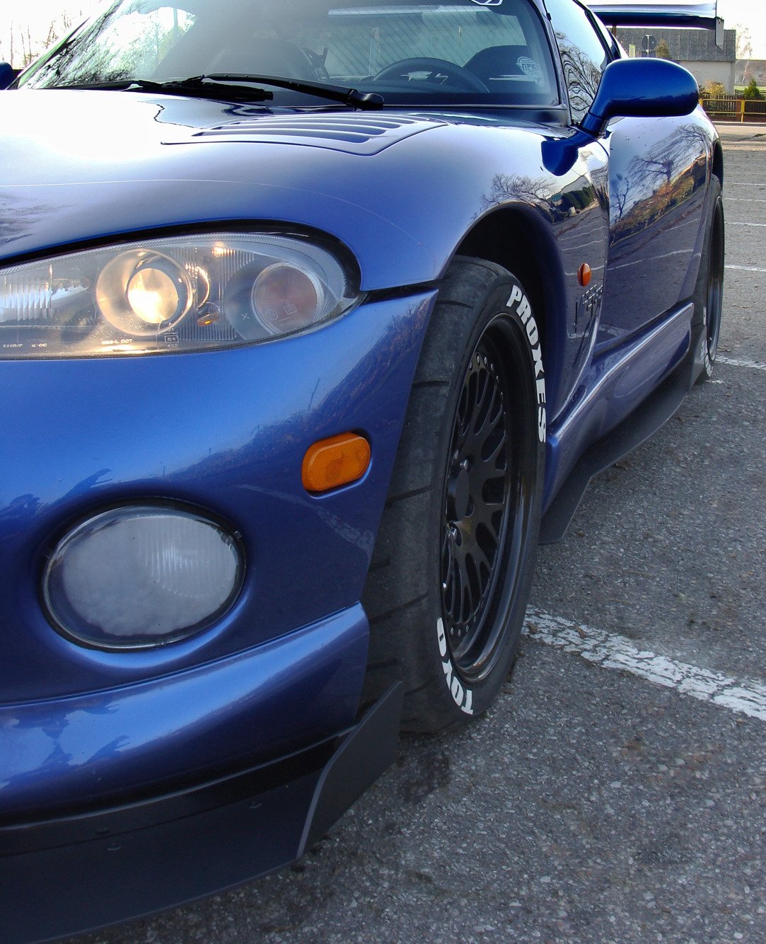 Sideskørter diffuser Racing DODGE VIPER GTS
