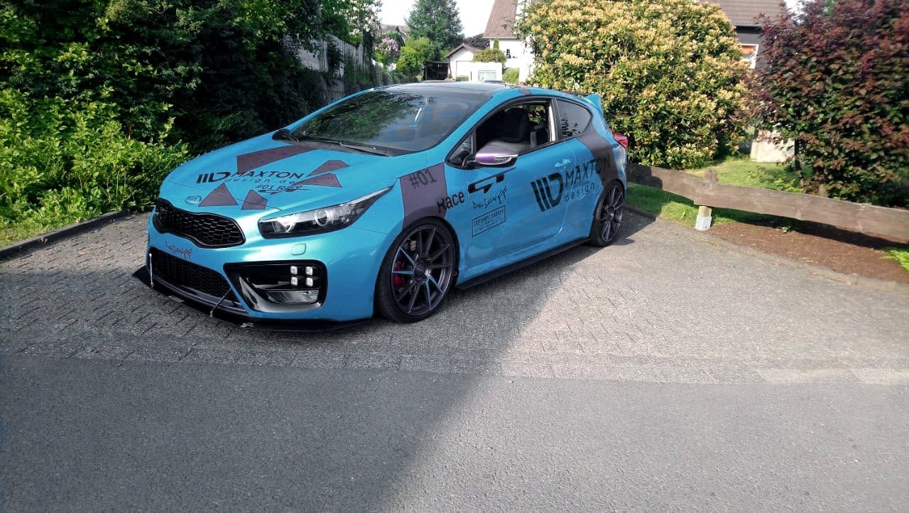 Sideskørter diffuser Racing KIA CEE'D / PRO CEE'D GT MK2
