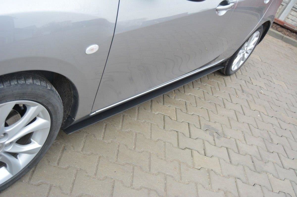Sideskørter diffuser Racing MAZDA 3 MK2 SPORT (PREFACE)