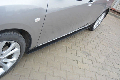 Sideskørter diffuser Racing MAZDA 3 MK2 SPORT (PREFACE)