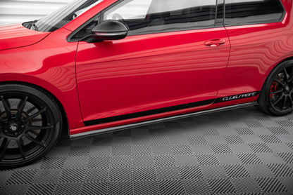 Sideskørter diffuser Racing VW GOLF VII GTI CLUBSPORT